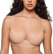 [INLYRIC] Women's Inbarely Plus Balconette Bra - Lightly Padded Underwire Sexy Tshirt Demi Bras Supportive