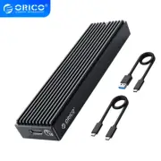 ORICO M.2 NVME SSD Enclosure USB 3.1 GEN2 Type-C SSD Box & Type C to C Cable US