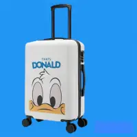 在飛比找蝦皮購物優惠-唐老鴨Donald Duck卡通行李箱  20吋 白色 20