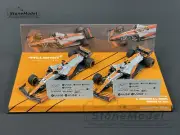 Mclaren F1 MCL35M Norris &Ricciardo Set Monaco 2021 Gulf 1:43 MINICHAMPS + Decal