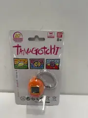 Tamagotchi Mini Bandai Virtual Reality Pet Game 20 Anniversary Orange RARE NEW