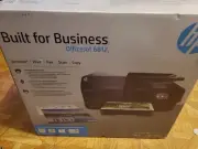 HP Officejet 6812 printer, Wireless, Print, Fax, Scan, Copy . NEW NEVER OPEN