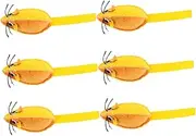 Yardwe 6Pcs Soft Plush Mouse for Cats Funny Kitten Chewing Interesting Mice for Active Play Stimulates Hunting Instincts Engaging Cat Supplies