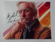 Michael Douglas ANTMAN 8x10 RARE HAND SIGNED PHOTO WITH COA AUTOGRAPH