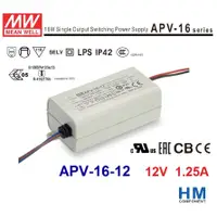 在飛比找蝦皮商城優惠-APV-16-12 明緯 MW (MEAN WELL) LE