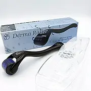 WseSto Derma Roller 540 Titanium Microneedle Anti Ageing Massage | 0.3-1.5 mm | 4 Colours | Skin Rejuvenation Cell Metabolism Anti-Wrinkle Face Neck Body Scalp Hair Care (Blue, 1.0 mm)