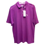 Tommy Bahama IslandZone Short Sleeve Madeira Mosaic Five O'Clock Purple $110