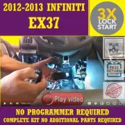 3x Lock Plug & Play Remote Start Fits 2012 INFINITI EX37