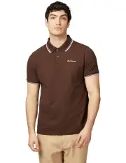[Ben Sherman] Signature Pique Polo Shier in Dark Brown
