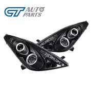 Black CCFL Angel-Eyes Projector Head Light for 99-05 Toyota Celica SS2 headlight (for: Toyota)