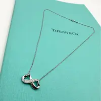 在飛比找PopChill優惠-[二手] Tiffany&Co.750/18K鑽石項鍊