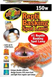 Zoo Med Repti Basking Spot Heat Lamp with UVA - 150 watt