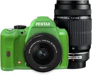 PENTAX Digital SLR Camera K-r W Zoom Kit Green/Green 054 K-rWZK GR/GR054