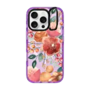 iPhone 16 Pro Impact Ring Stand Case MagSafe Compatible Clear 3 Vintage Posh iPhone case