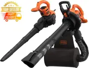 3-in-1 Backpack Blower Vac 2300W Leaf Blower Vacuum & Mulcher Outdoor Tool
