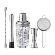 Cocktail Maker Set Shaker Mixer Stainless Steel Bartender Kit Bar Drink Making