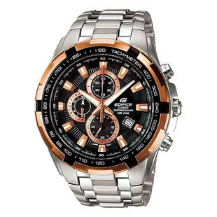 【CASIO】卡西歐 EDIFICE 賽車系列 不鏽鋼手錶 EF-539D-1A5 防水100米 台灣卡西歐保固一年