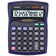 Casio 12 Digit Water-protected Calculator WD-220MS