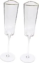 Set of 2 Crystal Flutes Mrs and Mrs Wedding Toasting Glasses Sparkling Wine Glasses for Special Occasions