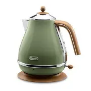 Delonghi Electric Kettle 1.0L ICONA Vintage KBOV1200J-GR Olive Green New 100V