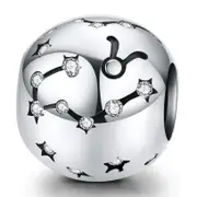 925 Sterling Silver Diy Zodiac Bracelet Beads Taurus Style - Taurus