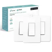 Kasa Matter Smart Light Switch: Voice Control w/Siri, Alexa & Google Assistan...