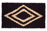 Mona Knotted Coir Doormat - 50 x 80 cm - Entry Mat, Welcome Mat, Door mat, Non Slip, Anti Slip, Front Door, Waterproof, Durable