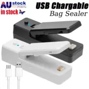 Plastic Bag Sealer Heat Sealing Machine Handheld Portable Seal Mini USB Recharge