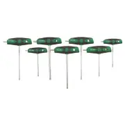 Wiha Torx Key Set,T Shape,4 in to 6 in 36497 Wiha 36497 084705364971 Alloy Steel