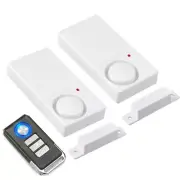 Wireless Door Window Alarm Sensor Smart Home Security System 2X Alarm 1X Remote