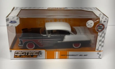 Big Time Muscle - 1955 Chevrolet Bel Air Diecast Car - Jada