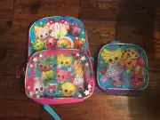 NWT Shopkins Schoolbag w/Lunchbox