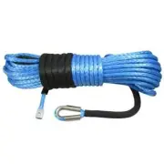 6MM X 15M Dyneema SK78 Winch Rope - Synthetic Boat ATV Recovery Cable Strap Tow
