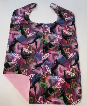 LOVE TO DANCE Adult Bib * Special Needs Seniors * Reversible to Pink