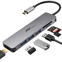 在飛比找樂天市場購物網優惠-【美國代購】USB C Hub Multiport Adap