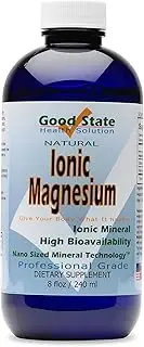 Liquid Ionic Minerals Magnesium (96 Servings at 100 mg Elemental - plus 2 mg trace minerals)