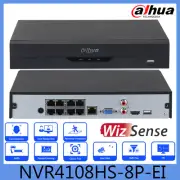 Dahua NVR4108HS-8P-EI 8CH Compact 1U 8PoE 1HDD WizSense Network Video Recorder