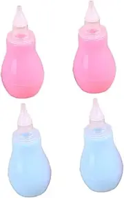 Yardwe 4Pcs Nasal for Mucus Removal Soft Tips for Gentle Nose Congestion Relief Practical Nose Cleaner