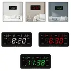 Digital Wall Clock Versatile Temperature Display for Classroom Office Indoor