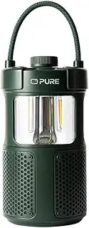 Pure Woodland Glow Waterproof Outdoor Speaker with LED Lamp