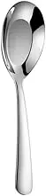 Stainless Steel Spoons, Flat Bottom Spoon Set, Comfortable Grip, Chef Tasting Spoon, Appetizer Spoon, 10 Pack (Silver) Spoon Accessories (Size : L size