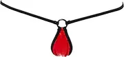 La-pomme(ラ ポーム) La Paume 217022 Rapom Brand, Felica Fabric, Glossy, Soft, Open Crotch, G-String, Women's, Made in Japan