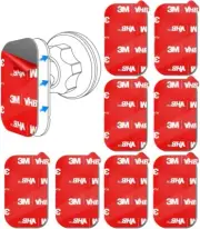 pop-tech 3M VHB Adhesive Pads Strip 8Pcs Double-Sided Mounting Tape Magnetic Car
