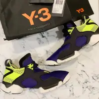 在飛比找Yahoo!奇摩拍賣優惠-極新美品 M號 Adidas Y-3 KOHNA 黑紫綠 武