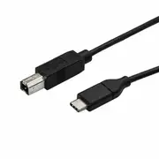 StarTech USB2CB3M USB cable 3 m USB 2.0 USB C USB B Black