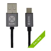 Moki Braid KS MicroUSB Syn Cbl
