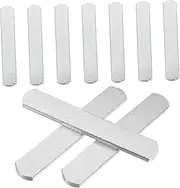 LOORGVEL Stainless Steel Fitness Bar Weight Plate Set 10pcs/package Vest Training Plate Weight Plate