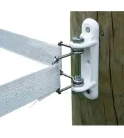 Patriot Wood Post Wide Tape Corner/End Strain Insulator Null White