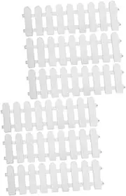 6 Pcs Outdoor Tortoise Fence Garden Picket Fence Panel Reptile Playpen Sunlight Fresh Grass Accessory Easy Assembly Pet Safety
