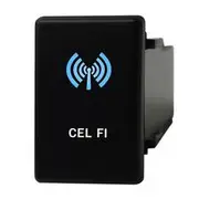 Hulk 4X4 Switch Push Button On/Off 12V Cel Fi to suit Isuzu D-Max, Mux, Bt-50 2020 On - HU1365BW-15